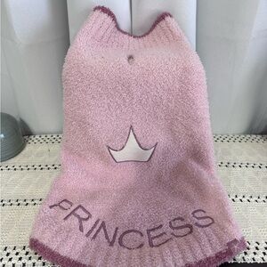 Barefoot Dreams Pink Disney 'Princess' Dog Sweater